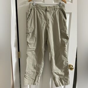 Aigle Men’s Khaki Cargo Pants Size 32x30 EUC